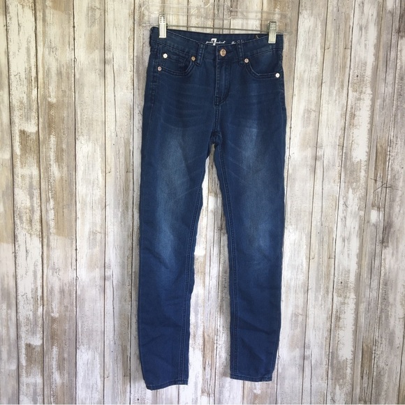 7 For All Mankind Kids The Skinny Jeans - Picture 1 of 5